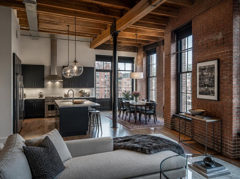 Loft Contemporâneo no Centro